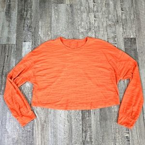 Lululemon Crop Long Sleeve - Size 6